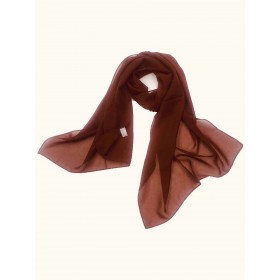 Plain Silky Scarf - 10 per pack (39 colours) - $1.50 ea